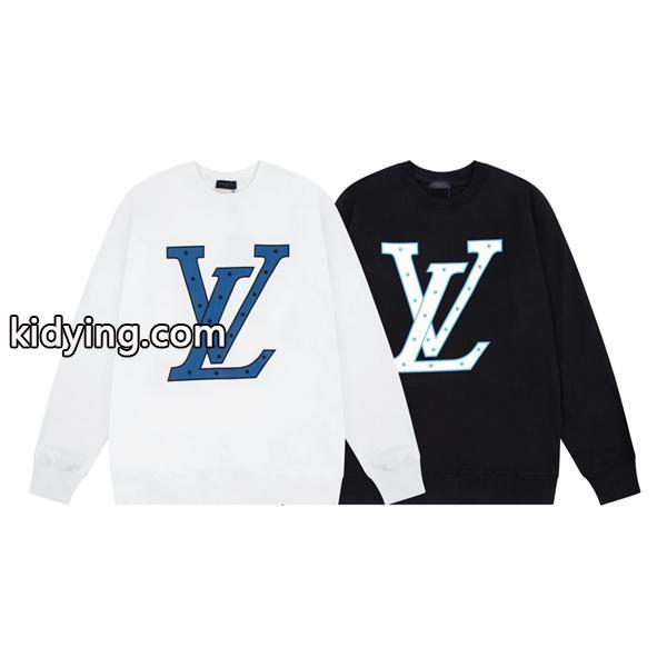 LOUIS VUITTON コピー スウェット 洗練 モダン ロゴデザイン スタイル ルイヴィトン-0