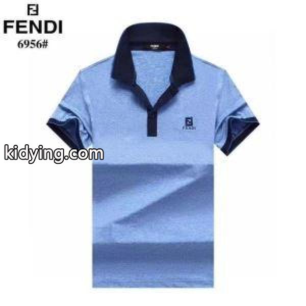 フェンディこの春夏大注目 3色可選 FENDI ビジネスシーンに大活躍 半袖Tシャツまだまだ人気継続中_フェンディ FENDI_ブランド コピー 激安(日本最大級)-2