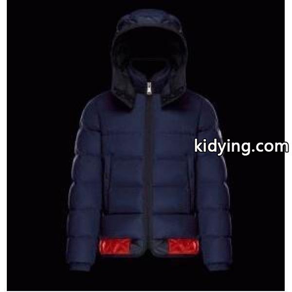 機能的なモンクレールメンズダウンジャケットMONCLER TANGUYダウンアウター パープルジャケットネイビー-0
