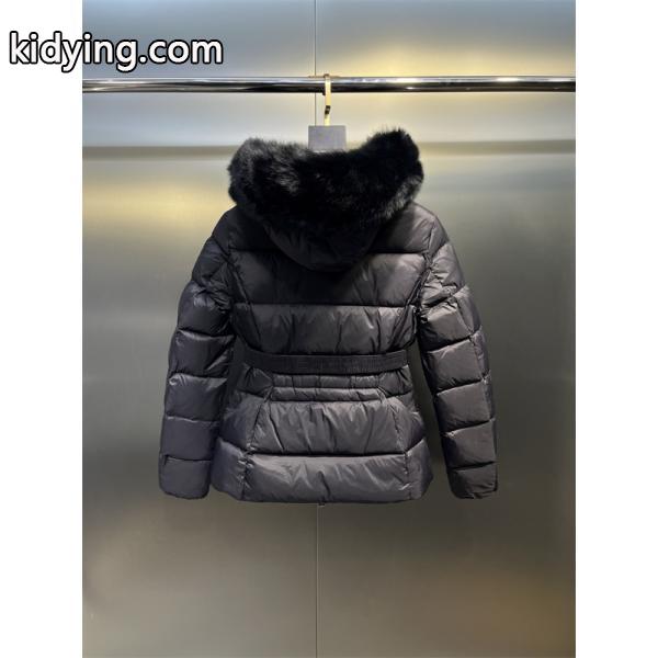新作注目 ファー付き ダウンジャケット 女性的 上品 MONCLER モンクレール コピー-1