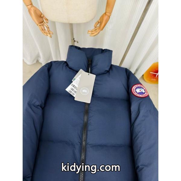 Canada Goose スーパーコピー ダウンジャケット ネイビー 2025秋冬 シンプルな カナダグース-1