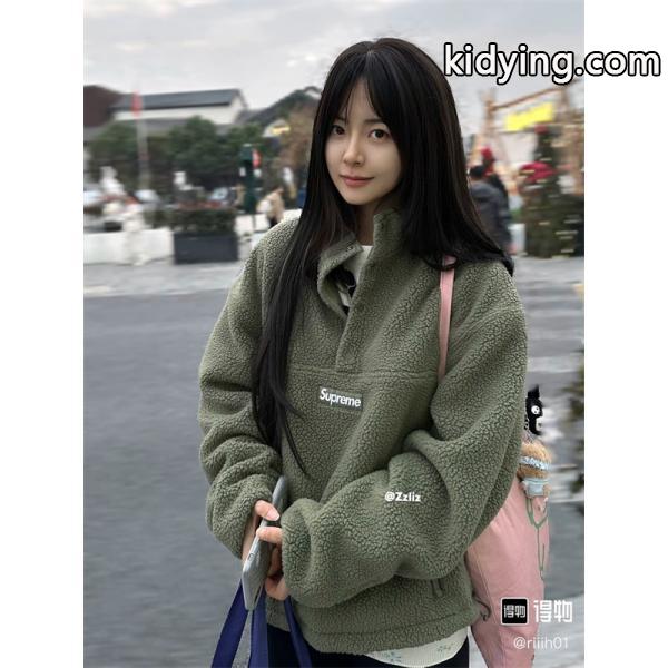 プレミアム 防寒 杢グレー 売れ筋 おすすめ SUPREME シュプリーム 偽物 パーカー-6