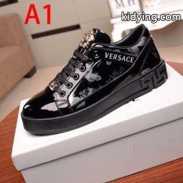 ヴェルサーチ 3色可選 華やかさを一瞬で引き上げ VERSACE スニーカー 機能も見た目も素敵_ヴェルサーチ VERSACE_ブランド コピー 激安(日本最大級)-0