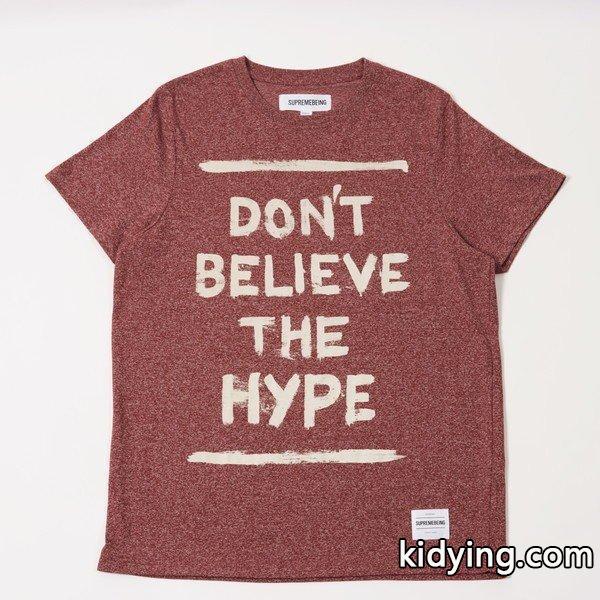 Tシャツ 半袖 メンズ SUPREMEBEING シュプリームビーイング 丸首 SBMT THE HYPE-0