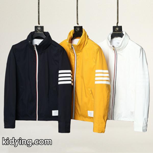 2021最旬新商品の高品質 THOM BROWNE スーパーコピー ジャケット フード付き 撥水、透湿機能があり-0