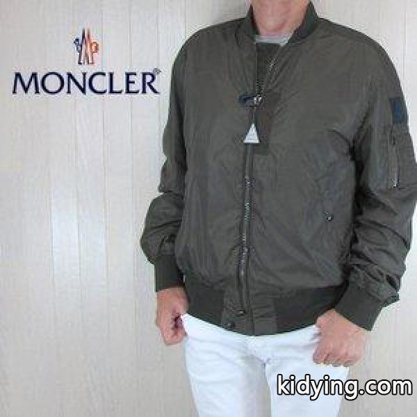 モンクレール MONCLER メンズ ミリタリージャケット ジャンパー ブルゾン アウター 4117800 53802 / TIMOTHE / 833 / カーキ サイズ:3 :key-20180629-079-080:madoricci - 通販ショッピング-0