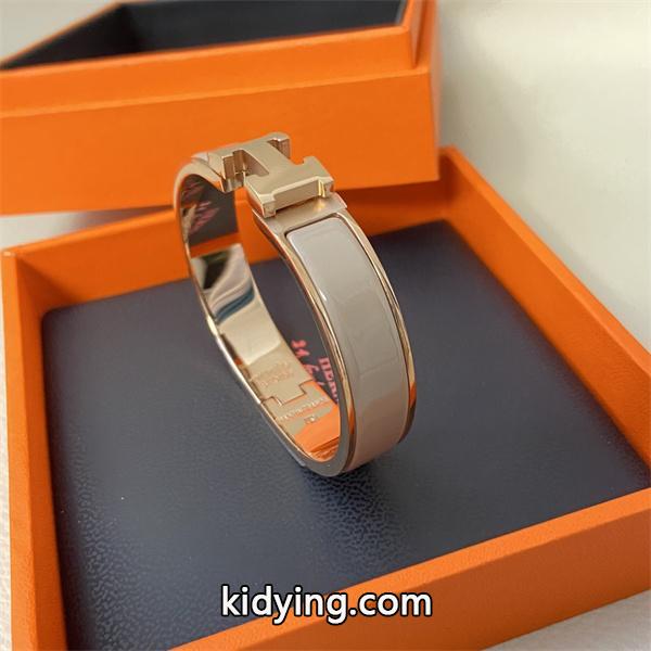 HERMES H エナメル 3 色展開 エルメス 偽物 ブレスレット 高品質アクセサリー-2