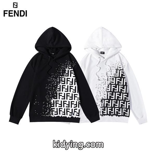丈夫ながらも柔らかい生地感FENDI フェンディ パーカーの2021人気アイテム 限定版-0