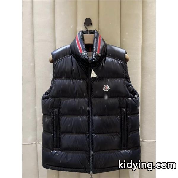 軽量 ブラック MONCLER モンクレール コピー ダウンベスト レイヤード向き 実用派-6
