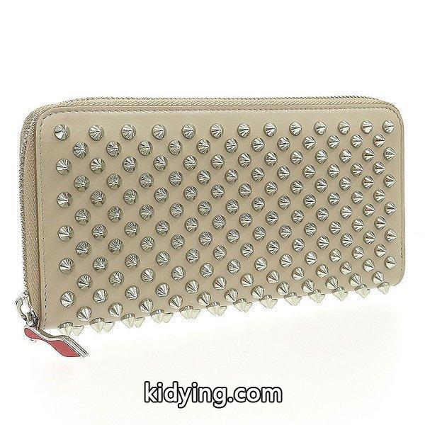 Christian Louboutin クリスチャンルブタン ラウンドファスナー長財布 パネトーネ 長財布 スタッズ Panettone Zipped Continental Wallet :84935:つるや質店 - 通販ショッピング-0