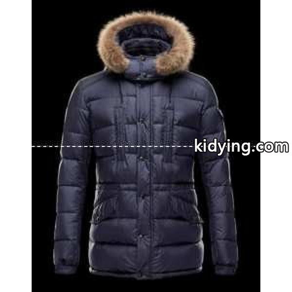 高級感演出 2013-14秋冬 MONCLER モンクレール ダウンジャケット NAVY_男性用ダウンジャケット_モンクレール特集_スーパーコピーブランド激安通販 専門店-0