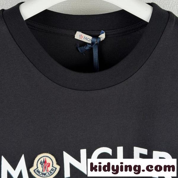 MONCLER（モンクレール）ロゴワッペンTシャツ 2026新作 モードカジュアル 半袖カットソー ストリートベーシック-9
