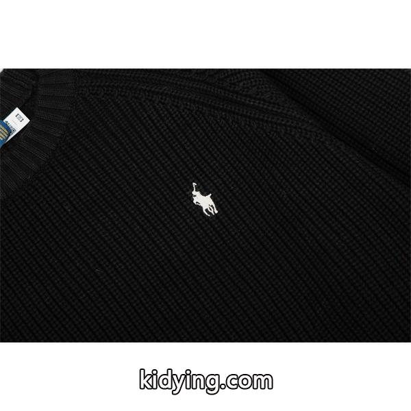 ミニマル 落ち着き Polo Ralph Lauren ポロ ラルフローレン コピー ベーシック 万能 ニット-2