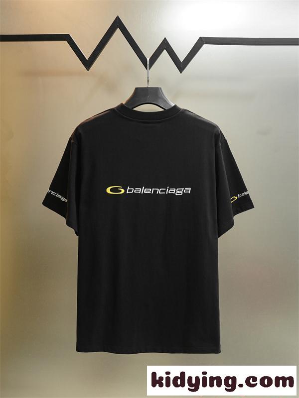 バレンシアガ スーパーコピー 半袖Tシャツ BALENCIAGA スポーティー モダン ストリート 軽やか 夏コーデ-1
