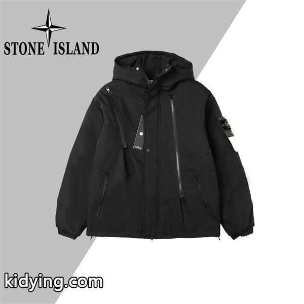 STONE ISLAND スーパーコピー ジャケット 防風 撥水 高品質 フーデッド 機能性アウター ストーンアイランド-1