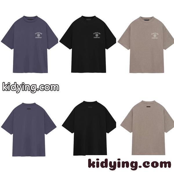 話題のアイテム 2026モデル フロントデザイン ESSENTIALS エッセンシャルズ コピー 半袖Tシャツ トレンドモデル カジュアル-0