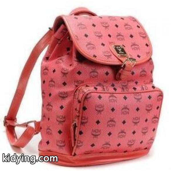 雰囲気が楽しめるエムシーエム、Mcmの女性用のレッドリュックバッグ_エムシーエム コピー MCM_ブランド コピー 激安(日本最大級)-0