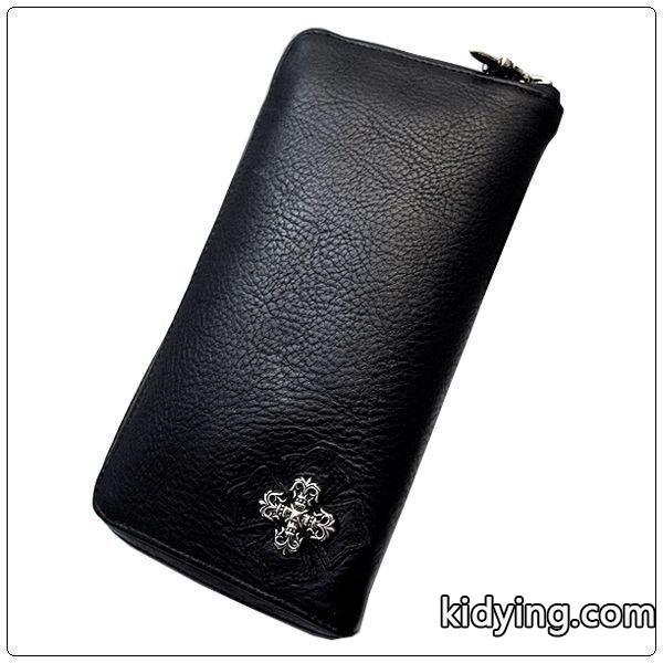 クロムハーツ 財布(Chrome Hearts)REC F ZIP#2 フィリグリープラスブラック ヘビーレザー :CW110SLFPBK:amsonline store - 通販ショッピング-0