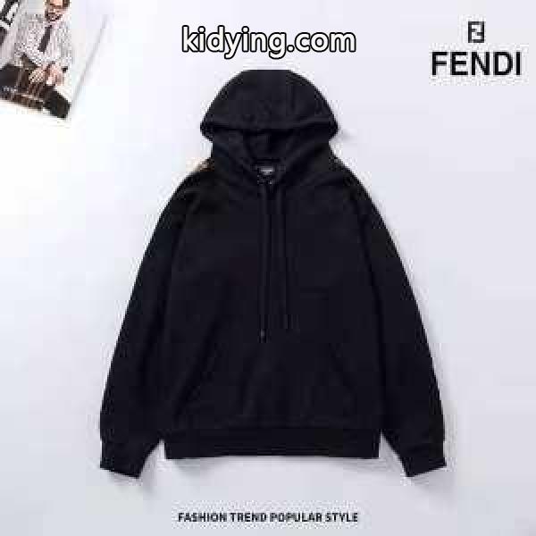 秋冬にきちんと感も漂うはスタイリング 2019秋冬におすすめ着こなし フェンディ FENDI パーカー 2色可選_フェンディ FENDI_ブランド コピー 激安(日本最大級)-0