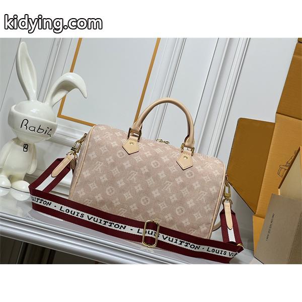 Louis Vuitton 冬のぬくもり ベージュ キャットチャーム スピーディ型 ルイヴィトン コピー ハンドバッグ-1