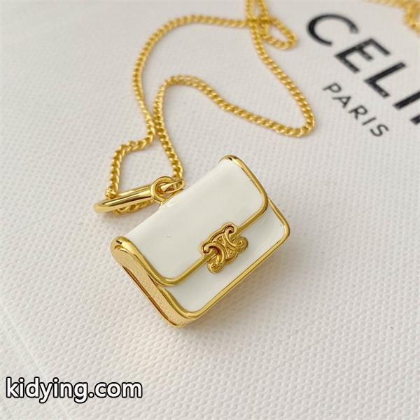 2025秋冬 トリオンフ バッグチャーム セリーヌ CELINE コピー ネックレス 話題の最新デザイン-4