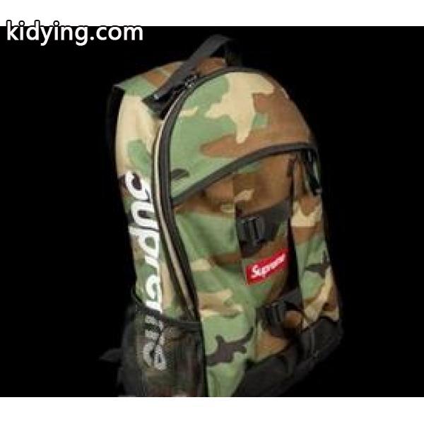 大容量 【SUPREME】14SS Logo Backpack 収納ポケットも充実した ロゴバックパック リュック_シュプリーム メンズバッグ_バッグ メンズ_スーパーコピーブランド激安通販 専門店-0