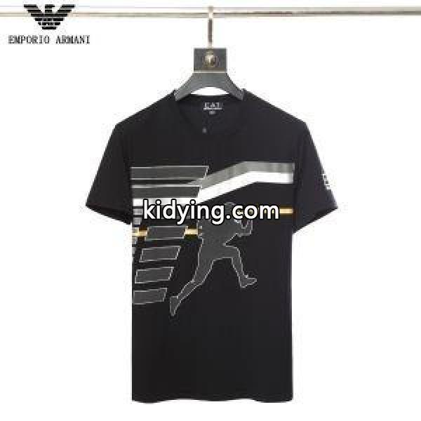 2019人気新作が登場 アルマーニ ARMANI 2色可選 Tシャツ/ティーシャツ ウェアに取り入れるのが今季流_アルマーニ ARMANI_ブランド コピー 激安(日本最大級)-0