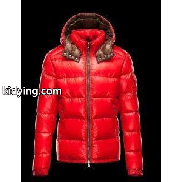 光沢感あるモンクレール MONCLER 袖ロゴポケット 光沢 マヤ　ダウン ジャケット_MONCLER モンクレール_ブランド コピー 激安(日本最大級)-0