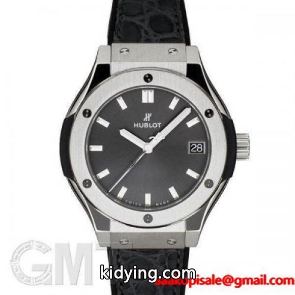 HUBLOT ウブロ クラシック フュージョン レーシング グレーチタニウム 581NX7071LR 【新品】【レディース】 【腕時計】 【定番のデザイン】-0
