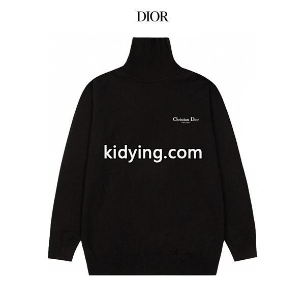 ディオール DIOR コピー 2026新作 人気爆発 タートルネック セーター ミニロゴ 定番-1