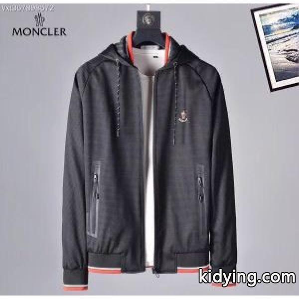 秋冬超激得大人気MONCLERモンクレール ジャケット コピーメンズコートアウターフード付きハイキングブラック黒防寒防風_ジャケット パーカー セーター コート_モンクレール特集_スーパーコピーブランド激安通販 専門店-0