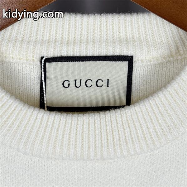 グッチ コピー GUCCI ロゴニット ブラック 注目 モード 個性 セーター-4