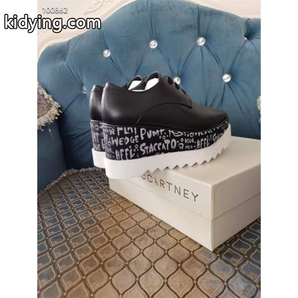 プリント 厚底シューズ ベージュ シンプル 洗練 STELLA McCARTNEY ステラマッカートニー コピー-6