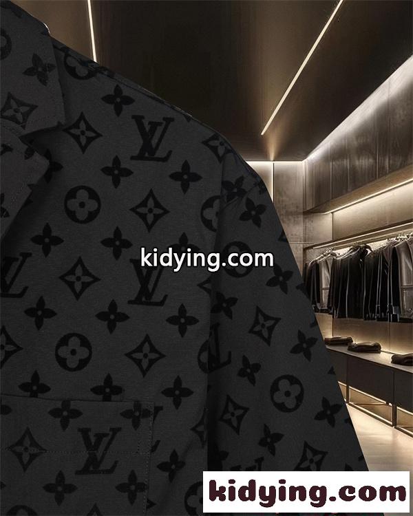 メンズ テーラードジャケット LOUIS VUITTON ルイヴィトン コピー 秋冬 カジュアル 総柄 高級感-6