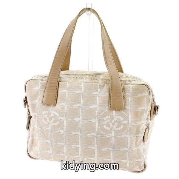 Chanel バッグ ハンドバッグ ニュートラベルライン オールド ベージュ シルバー レディース メンズ Bag 通販-0
