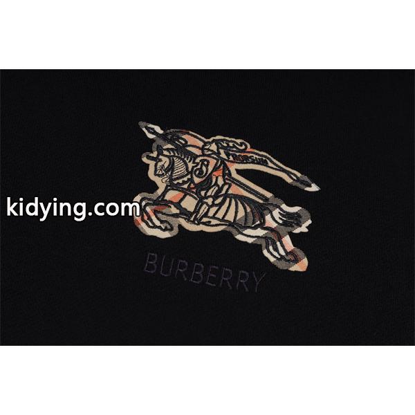 Burberry バーバリー コピー 激安 パーカー メンズ レディース ブラック フーディ ロゴ 刺繍 スウェット BURBERRY 激安-3