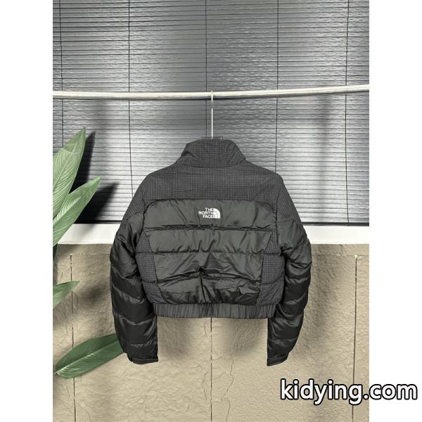 THE NORTH FACE レディース ショート ダウンジャケット VN16 700FP 90%ダウン RDS認証 高腰 短丈 軽量 保温 YKKジップ 冬-7