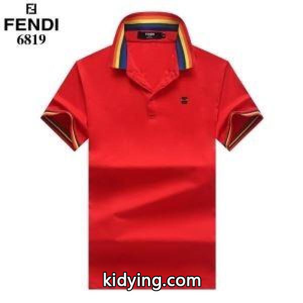 2019人気新作が登場 フェンディ抜け感のあるスタイルが完成 FENDI お目立ち度の高い新品 多色可選 抜け感もばっちり 半袖Tシャツ 抜群なブランドプリント_フェンディ FENDI_ブランド コピー 激安(日本最大級)-1