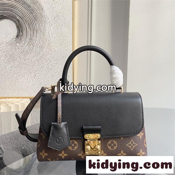 LOUIS VUITTON レディース ハンドバッグ モノグラム風 フラップ 上品スタイル 2WAY仕様 ルイヴィトン コピー-0