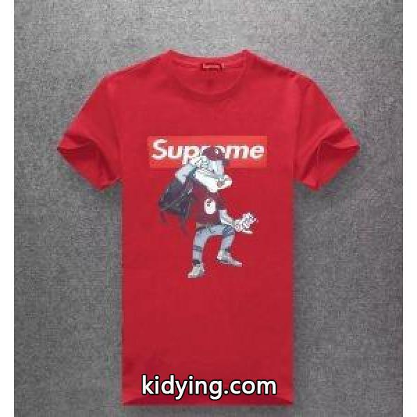 流行色2019年春夏 トレンドを取り入れておしゃれの シュプリーム SUPREME 半袖Tシャツ 多色可選_シュプリーム SUPREME_ブランド コピー 激安(日本最大級)-4