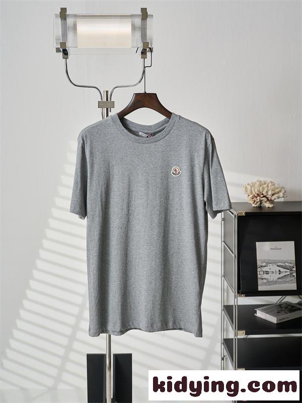MONCLER コピー 半袖Tシャツ モンクレール ワンポイント ベーシック 軽量 快適 夏トップス-1