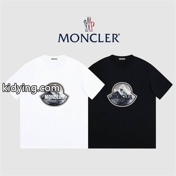 モンクレール MONCLER Tシャツ 半袖 スーパーコピー通販 ラウンドネック ブランド ショッピング-0