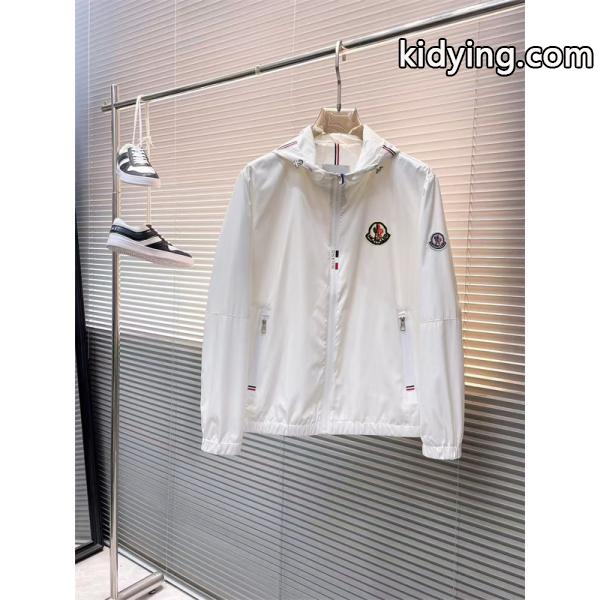 MONCLER モンクレール コピー 上質 ホワイト ブラック モード系 ジャケット シンプル-1