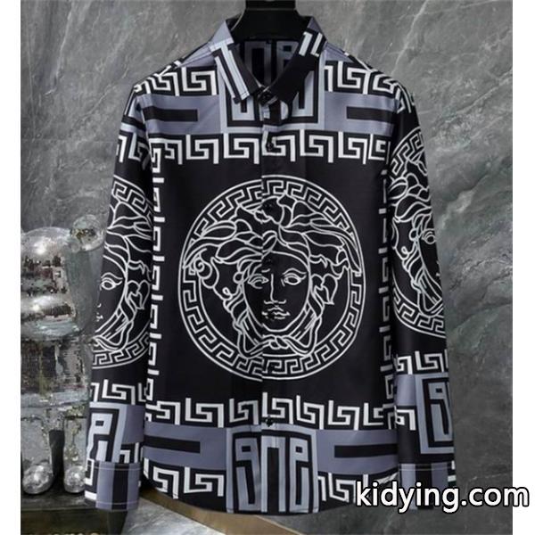 春夏はこれ! シャツオシャレな軽やかさで魅力 ヴェルサーチ VERSACE_ヴェルサーチ VERSACE_ブランド コピー 激安(日本最大級)-0
