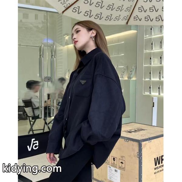 PRADA プラダ コピー 今季主役 上質素材 大人ストリート ジャケット-7