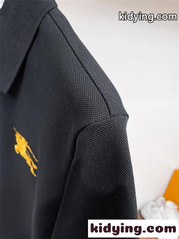高支持率 ホワイト 刺繍 クリーン ビジネス カジュアル ポロシャツ BURBERRY バーバリー コピー-8