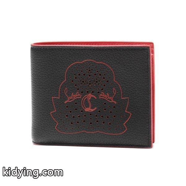 Christian Louboutin クリスチャン ルブタン 二つ折り財布 ECUSSON エキュソン 1185045 BK01 :24757:インポートショップドゥーブル - 通販ショッピング-0