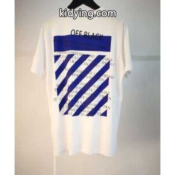 Off-White オフホワイト 2019SSトレンドのチェック お目立ち度の高い新品 半袖Tシャツ_Off-White オフホワイト_ブランド コピー 激安(日本最大級)-1