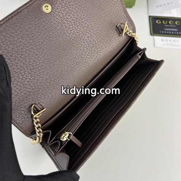 グッチ 偽物 チェーンウォレット GGスプリーム ウェブライン オーバルロゴ クラシック 上質 GUCCI-1