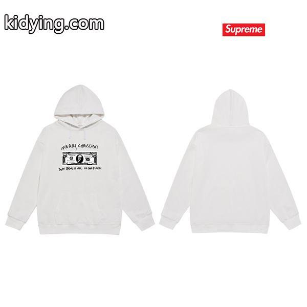 Supreme シュプリーム スーパーコピー ホワイト 2025秋冬 ホリデームード クリスマスパーカー-2